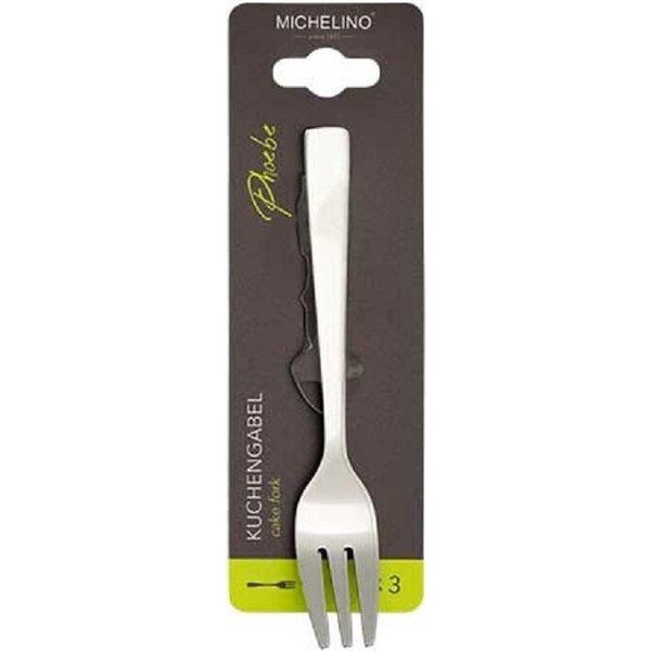 Posate Michelino A Scelta Serie 3 Pezzi Phoebe In Acciaio Inox Inserto Multiuso Per Casa Forchetta Per Dolci-image