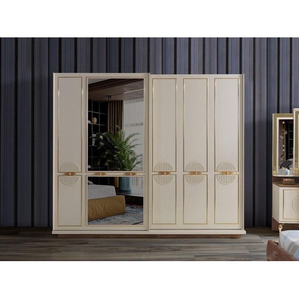 Armadio Da Camera Da Letto In Legno Design Moderno Jvmoebel-image