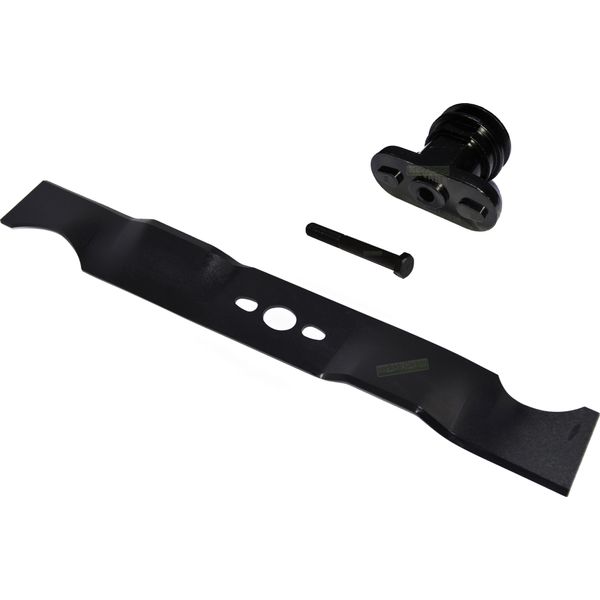 Lama 51 Cm + Supporto Lama + Vite Per Tosaerba Scheppach Con Trasmissione-image