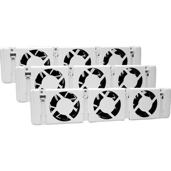 Ventola Radiatore - Booster Radiatore Set Triplo 9 Ventola-Radiatore-Tripla-image
