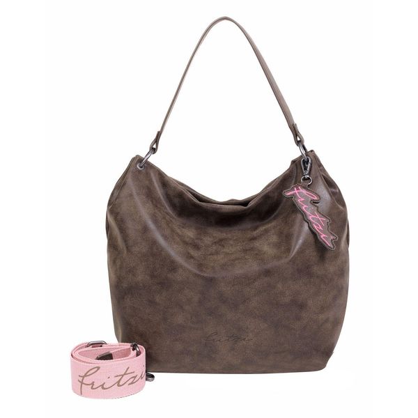 Fritzi Aus PreußEn Borsa A Tracolla Joshi02 Vintage Hobo Bag Choc Marrone-image