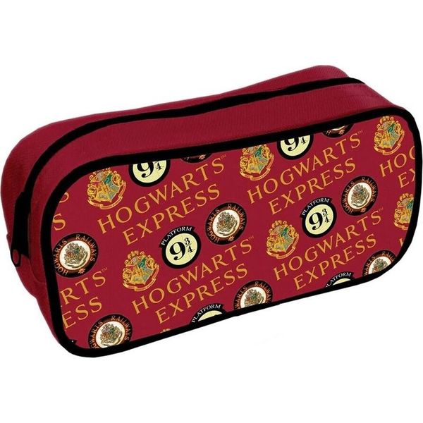 Harry Potter - Piattaforma 9 3/4 - Portamatite PM7356 (Taglia Unica) (Rosso/Nero/Giallo)-image