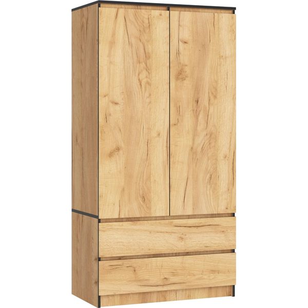 Akord Armadio Craft In Rovere 90X51X180 Cm-image