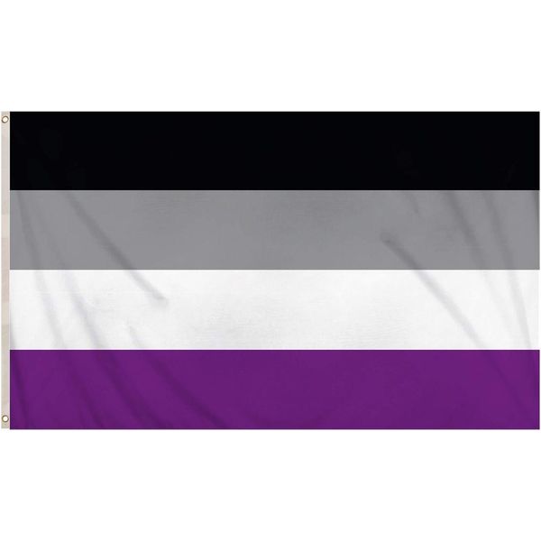 Henbrandt - Bandiera "Asexual"", Pride SG31425 (Taglia Unica) (A Colori)"-image