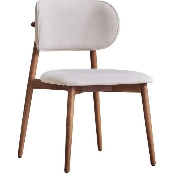 Sedia In Tessuto Bianco Sedia Monoposto Di Design Sedia Da Pranzo Elegante Sedia-image