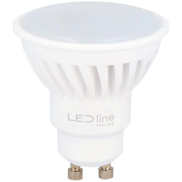 Led-Line Prime Led GU10 5W Riflettore 700Lm 120° Ceramica 170-250V Bianco Freddo 6500K-image