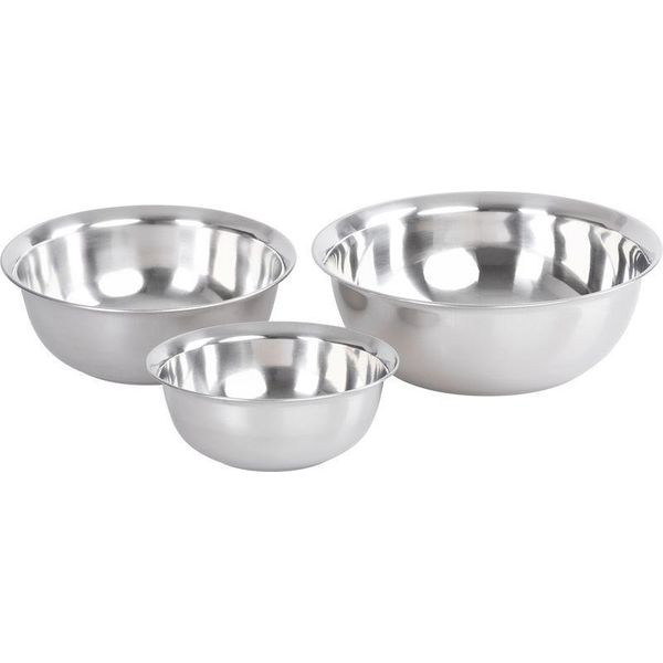 Ciotola Magichome, Acciaio Inox, 18-22-26 Cm, Set 3 Pz-image