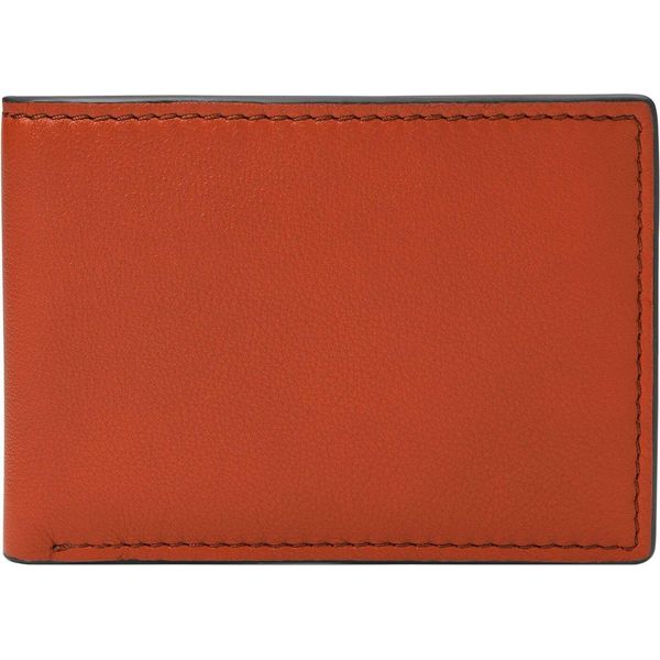 Fossil Portafoglio Steven Fpw Bifold Wallet Persimmon Terracotta-image