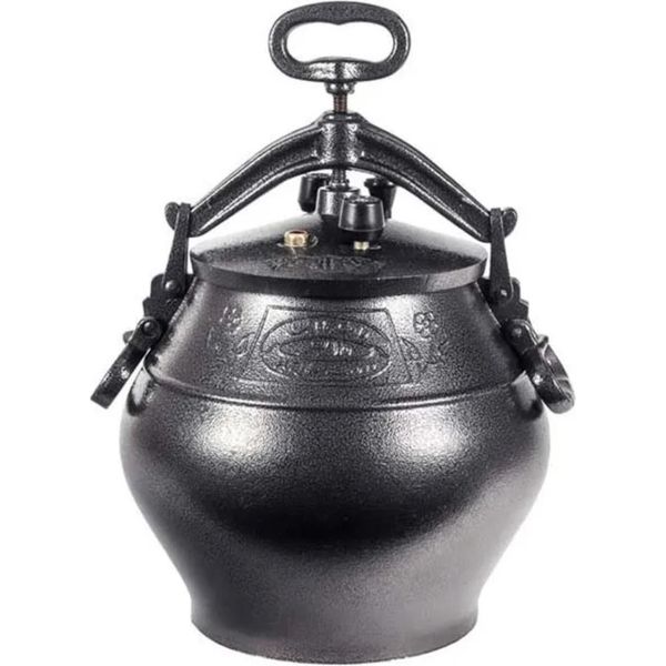 Oriental Kazan 8 L (7,5 L) - Padella In Alluminio Per Carne E Stufato | Padella Kazan Asia, Ideale Per Campeggio, Barbecue E Cucina Orientale-image