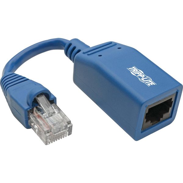 Cavo Ethernet AdaptéR / Cavo Cisco Console Rollover (RJ45 Samec/Samice), Modrá, 12,7Cm-image