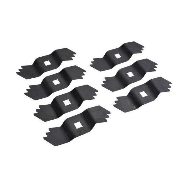 7X 15CM Lame Per Arieggiatore Per AL-KO 38E 38P 32VLE 38VLE Grizzly 462219 460773-image