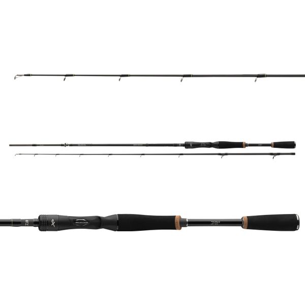 Daiwa Prorex Xr Vertical, 1,9 M, 6,23 Piedi, 14-35 G, 2 Pezzi, Canna Da Pesca Baitcast, Extra Veloce, 11336-190-image