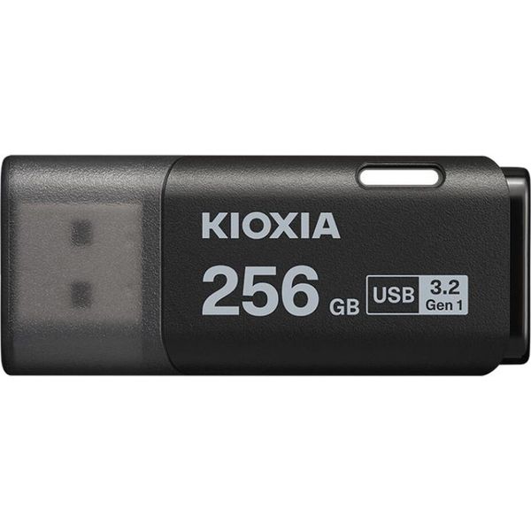Unità Flash Usb Kioxia Transmemory U301 256 Gb Usb Type-A 3.2 Gen 1 (3.1 Gen 1) Nero (LU301K256GG4)-image