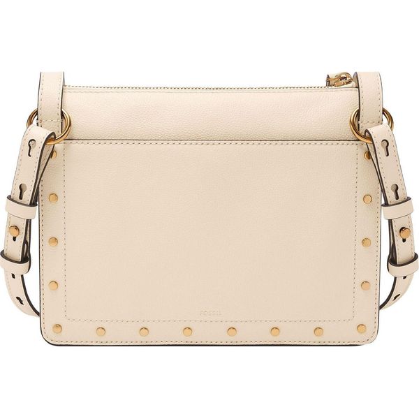 Fossil Pelle Borsa A Tracolla Borsa A Tracolla Taryn Crossbody Bag Vanilla Avorio-image