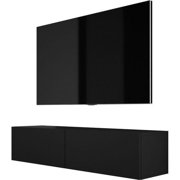 TV-SCHRANK : Nero Opaco, 140 X 34 X 32 Cm-image