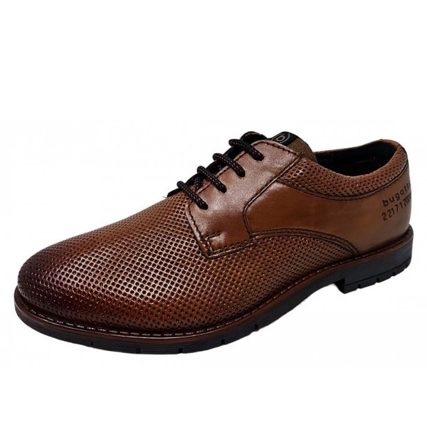 Bugatti Cian Comfort, Scarpa Da Lavoro Da Uomo In Marrone, Misura 44-image