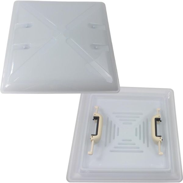 Mpk Cofano Di Ricambio Sportello Del Tetto Finestra Del Tetto Cofano Del Tetto 40 X 40 Cm Modello 46 / 460 Caravan Camper Caravan-image