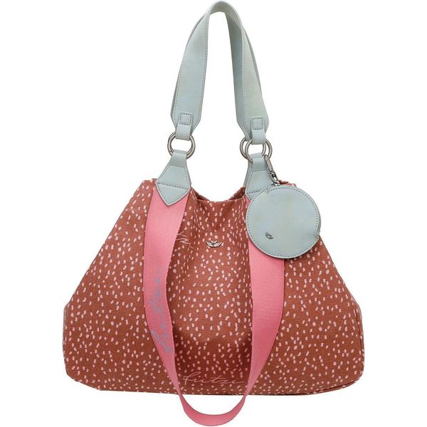 Fritzi Aus PreußEn Borsa Shopper Borsa A Tracolla Izzy Medium Limited Print Shopper Roasted Rosso-image