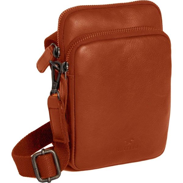 Mustang Pelle Borsa A Tracolla Perth Shoulderbag Cognac Marrone-image