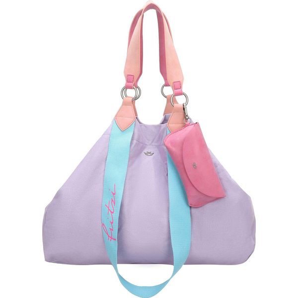 Fritzi Aus PreußEn Borsa A Tracolla Izzy Canvas Shopper Light Purple Lilla-image