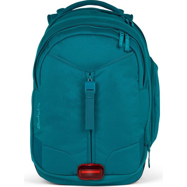 Satch Zaino Della Scuola Con Scomparto Per Laptop Match Deep Petrol Petrolio-image