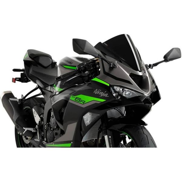 Cupolino Puig Z-Racing Nero Per Kawasaki Zx-6R Ninja-image