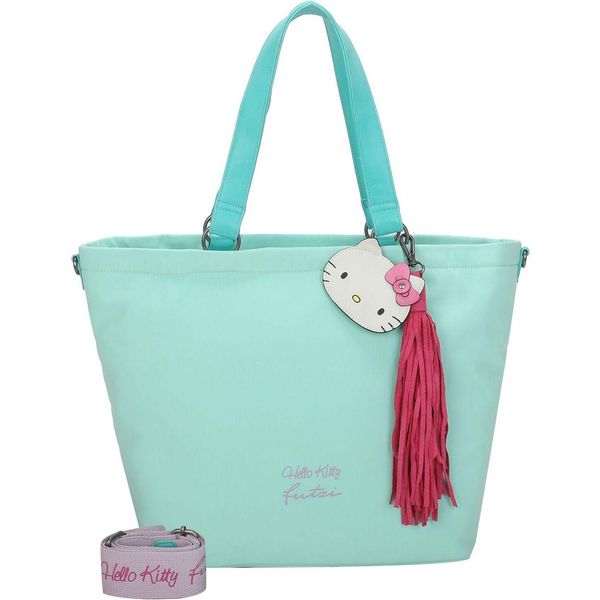 Fritzi Aus PreußEn Borsa A Tracolla Borsa A Tracolla Sky Hello Kitty Shopper Pool Turchese-image