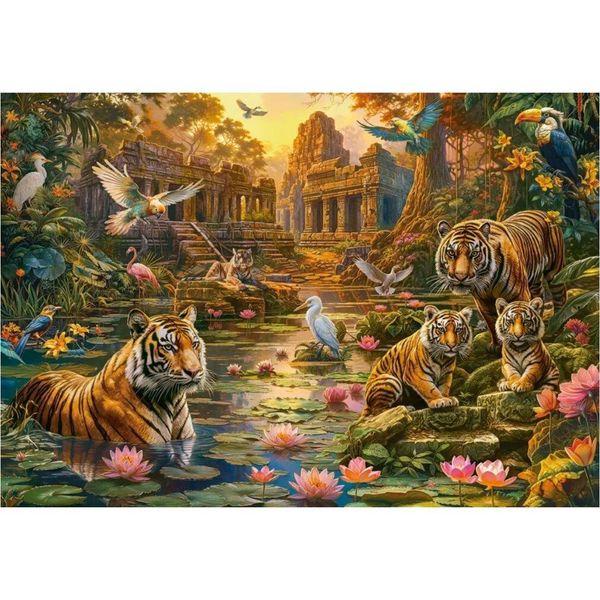 Castorland Puzzle Tiger Paradise 1000 Pezzi-image