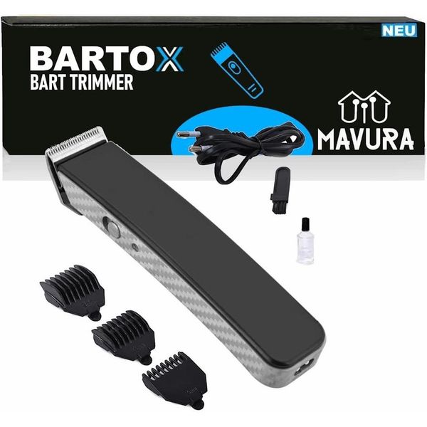 Bartox Regolabarba Tagliabarba Tagliacapelli Rasoio Professionale Da Uomo Trimmer Tagliacapelli-image