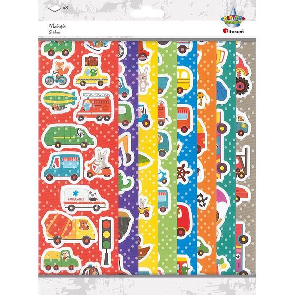 Adesivi Decorativi Veicoli 8 Tavole Titanum-image