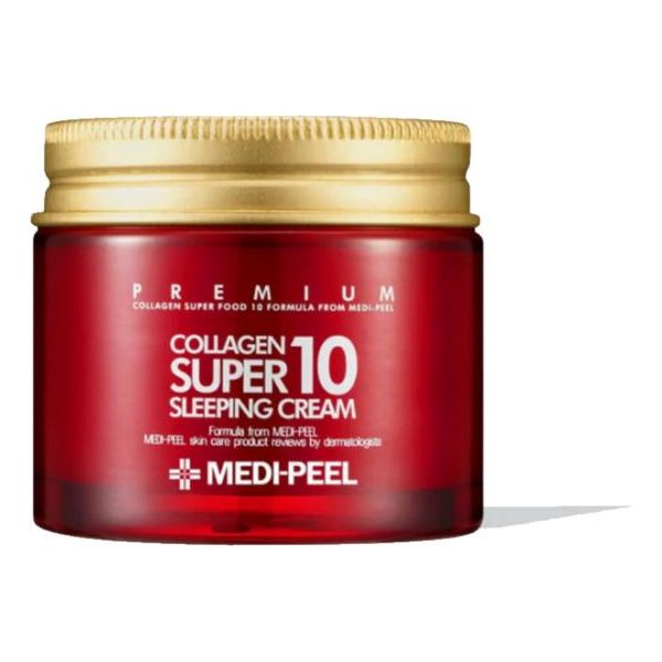 Medi-Peel Collagen Super 10 Sleeping Cream - Crema Notte Antirughe Ad Alto Contenuto Di Collagene-image