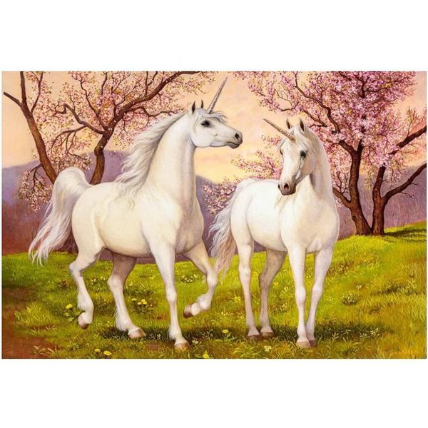 Castorland Puzzle Unicorno Amore 1000 Pezzi-image