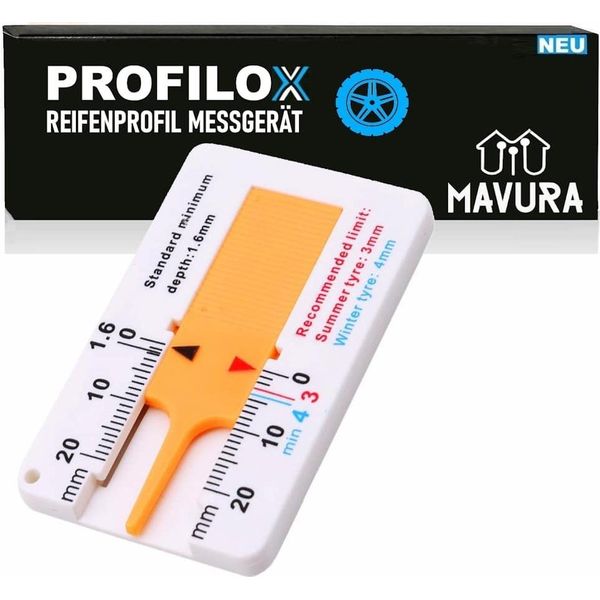 Profilox Misuratore Di Profondità Del Battistrada Misuratore Di Profondità Del Battistrada Dispositivo Di Misurazione-image
