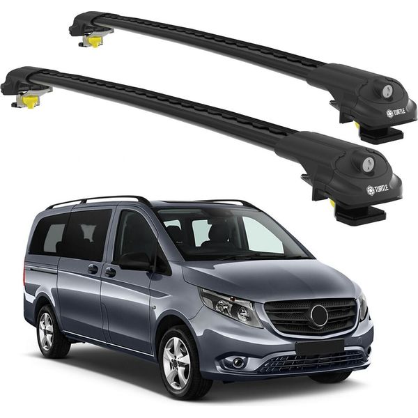 Turtle Portapacchi AIR-1 MERCEDES-BENZ Vito W447 2015 - 2024 , Nero-image