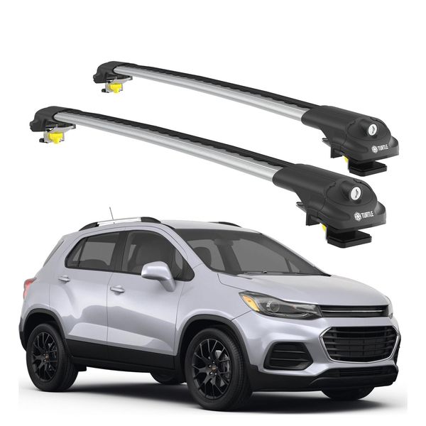 Tetto Turtle AIR-2 , Argento Chevrolet Trax All 2013 - 2024 (Suv)-image