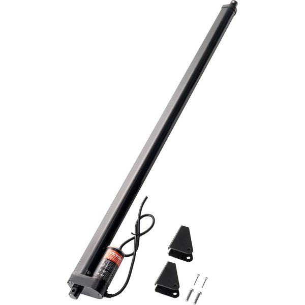 Vevor 1000N Attuatore Lineare Dc 12V Attuatore Lineare IP54 Motore Lineare Elettrico Lunghezza Corsa 500 Mm Livello Di Rumore ≤ 50Db Apriporta Elettrico 14 Mm/S Velocità Di Traslazione Tecnologia Lineare Attuatore Di Regolazione-image