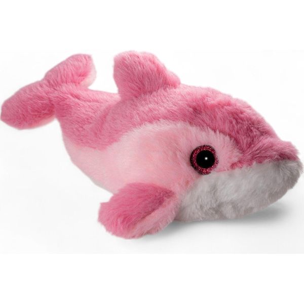 Carl Dick Delfino Rosa Con Occhi Glitterati, Peluche, Peluche Circa 29 Cm 3584-image
