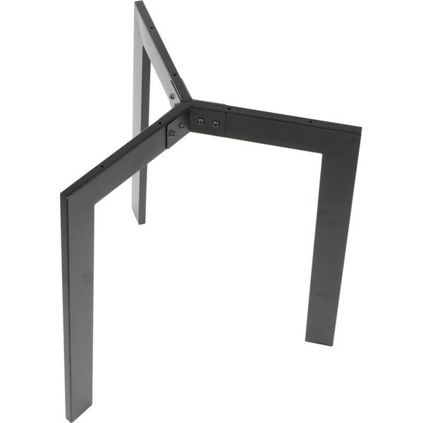 Base Per Tavolo In Metallo NY-HF04B, Per Ufficio, Hotel, Ristorante, Diametro 80 Cm, Altezza 72,5 Cm, Nero-image