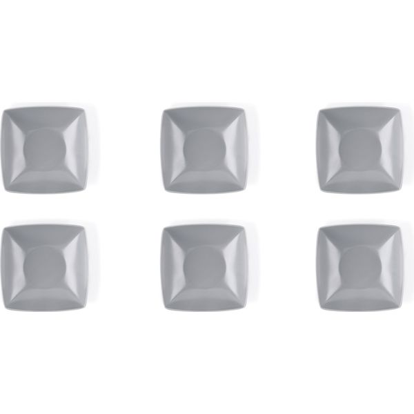 Excelsa Set Di 6 Piatti Fondi Eclipse 17,5 Cm In Ceramica Grigio-image