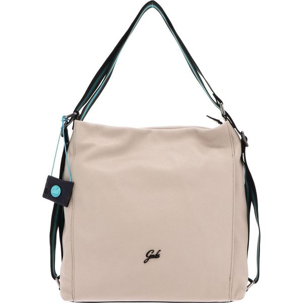 Gabs Pelle Borsa A Tracolla Zaino Aissa Tg Bull Black Shoulder Bag Seashell Avorio-image