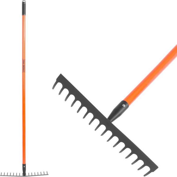Rastrello Strend Pro, 16 Denti, Manico In Fibra Di Vetro, 1480 Mm-image