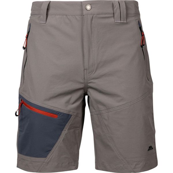 Trespass - Pantaloncini Casual "Daars"" Da Uomo TP6332 (S) (Grigio Tempesta)"-image