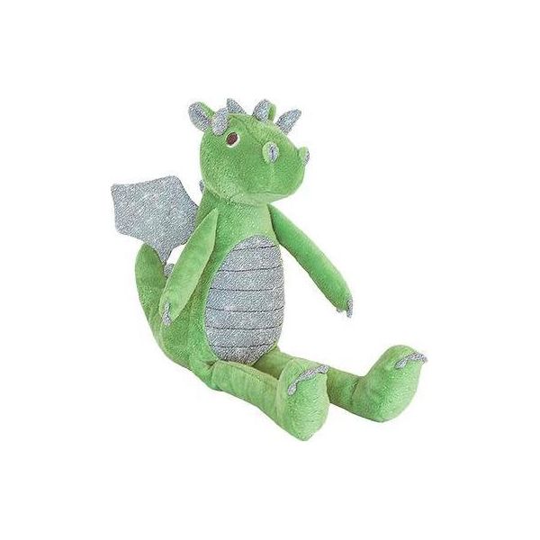 Drago Di Peluche Happy Horse 30 Cm Verde - Morbido Peluche Per Bambini-image