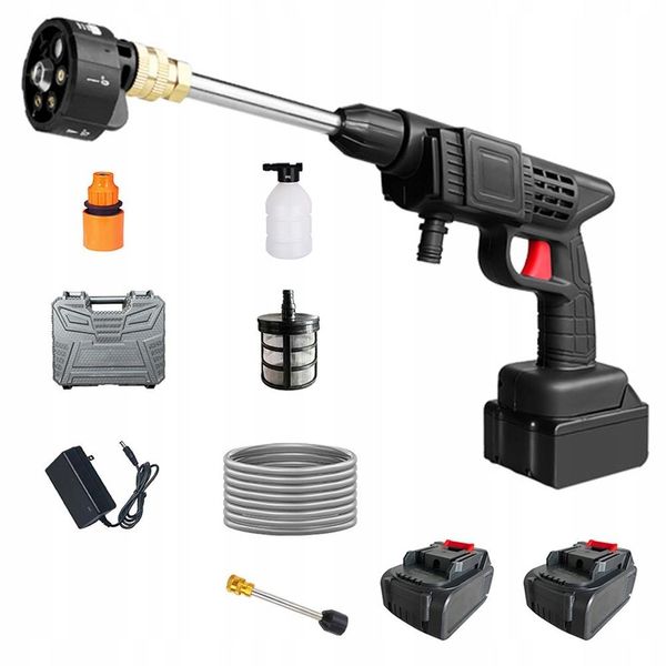 Potente Idropulitrice A Batteria Per Il Set Per La Pulizia Dei Vetri Cube Da Giardino-image