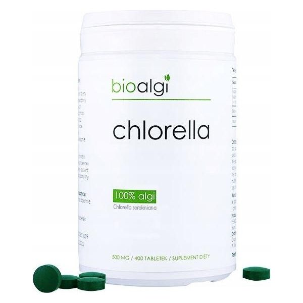 Bioalga Clorella - Integratore Alimentare Con Parete Cellulare Rotta (400 Compresse)-image