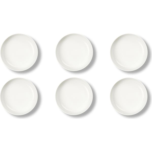 Set Di 6 Piatti Fondi Excelsa Nordic 18 Cm Kermik Bianco-image