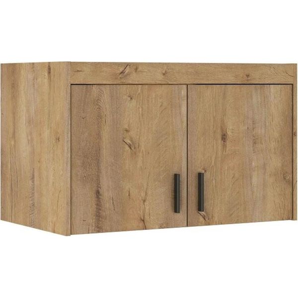 Estensione A Doppia Anta Per Armadio Adelina - Larghezza 90 Cm, Rovere Lefkas-image