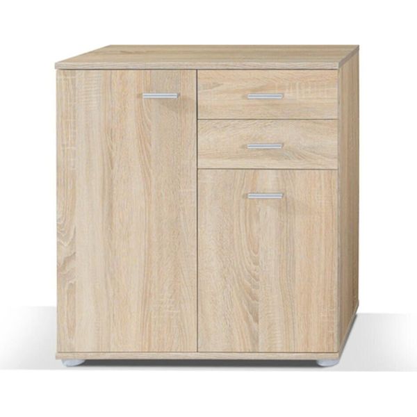 Cassettiera Stretta Combinata Michala - Rovere Sonoma-image