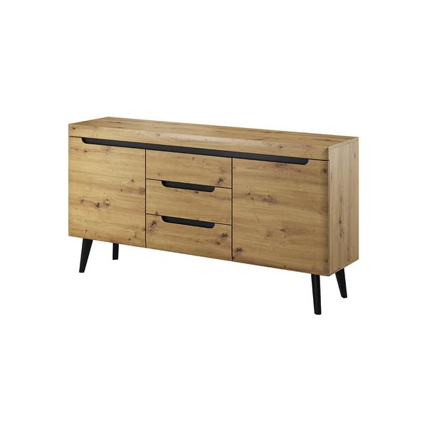 Grande Cassettiera Combinata Nathaniel - Rovere Artisan-image