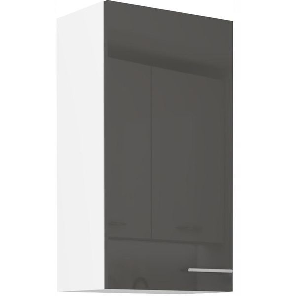 Pensile Alto Lajla - Larghezza 50 Cm, Grigio / Bianco-image